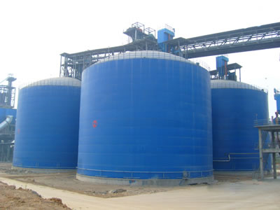 红山街道水泥钢板库改造