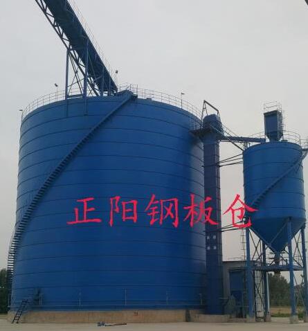 红山街道大型矿粉钢板库