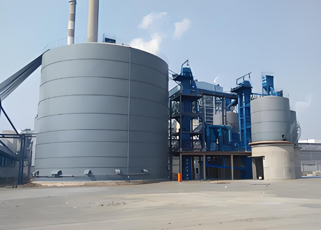 红山街道1万吨钢板仓